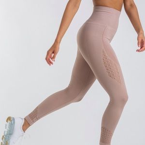 Gymshark Energy+ Seamless Leggings Taupe S